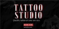 Amazing Tattoo Twitter Post Design