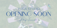 Yoga Studio Opening Twitter Post Image Preview