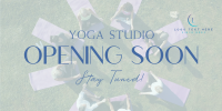 Yoga Studio Opening Twitter post Image Preview