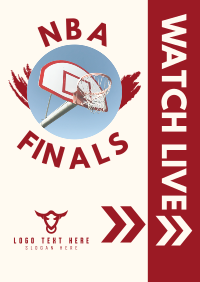 NBA Basketball Poster Design
