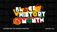 Celebrating African Diaspora Facebook Event Cover Design