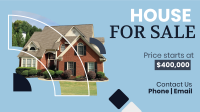 House for Sale Facebook Event Cover Design