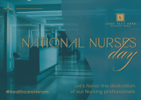 Medical Nurses Day Postcard Design