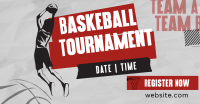 Sports Basketball Tournament Facebook ad Image Preview