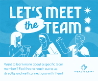 Meet Team Employee Facebook post Image Preview