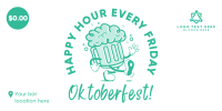 Happy Hour Mascot Twitter post Image Preview