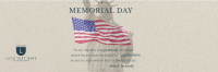 Gratitude Memorial Day Twitter header (cover) Image Preview
