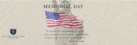 Gratitude Memorial Day Twitter Header Image Preview