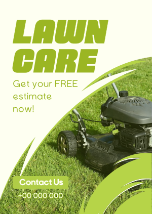 Lawn Maintenance Services Poster Image Preview