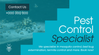 Minimal & Simple Pest Control Facebook event cover Image Preview