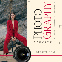 Photography Service Instagram Post Preview