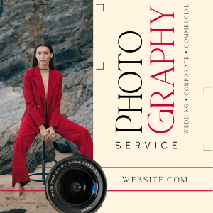 Photography Service Instagram post Image Preview