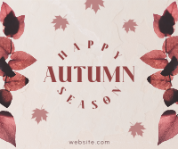 Autumn Season Leaves Facebook post Image Preview