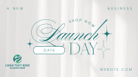 Sophisticated Launch Day Facebook Event Cover Preview