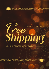 Shipping Discount Flyer Design