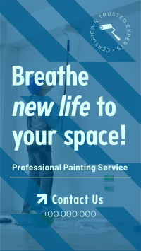 Pro Painting Service Facebook Story Design