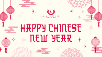 Chinese New Year Lanterns Facebook event cover Image Preview