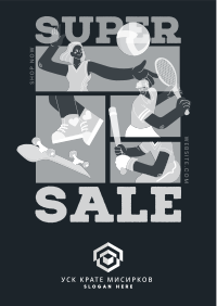 Super Sale in Sporting Goods Flyer Image Preview