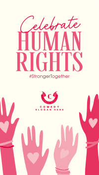 Human Rights Campaign Facebook Story Design