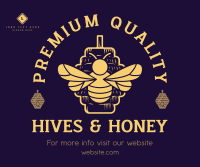 High Quality Honey Facebook Post Design
