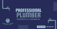 Professional Plumber Facebook ad Image Preview