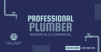 Professional Plumber Facebook Ad Image Preview