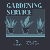 Gardening Professionals Instagram Post Design