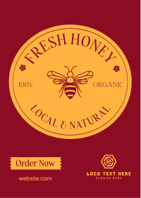 Sustainable Bee Farming Flyer Design