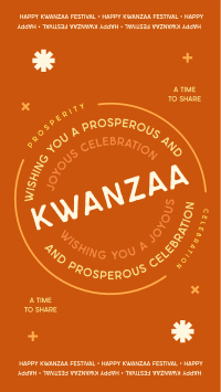 Kwanzaa Festival TikTok Video Design