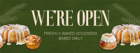 Fancy Bakery Sweets Facebook Cover Preview