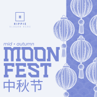 Lunar Fest Instagram Post Design
