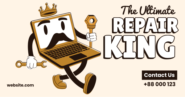 Repair King Facebook Ad Design Image Preview