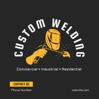 Custom Welding Works Instagram post Image Preview