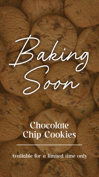 Coming Soon Cookies TikTok video Image Preview