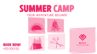Sunny Hills Camp Facebook Event Cover Design