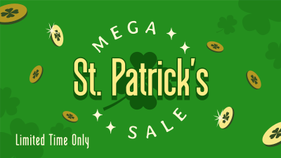 St. Patrick's Mega Sale Facebook event cover Image Preview