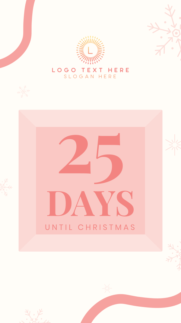 Christmas Box Countdown Instagram Story Design Image Preview