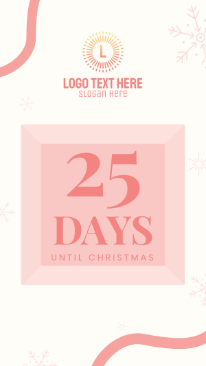 Christmas Box Countdown Instagram story Image Preview