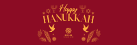 Hanukkah Menorah Twitter header (cover) Image Preview