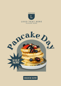 Pancake Day Flyer Design