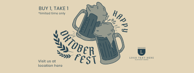 Oktoberfest Celebration Facebook cover Image Preview