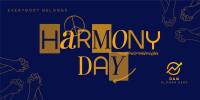 Fun Harmony Day Twitter Post Image Preview