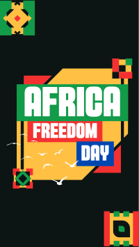 Tiled Freedom Africa Instagram Story Design
