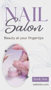 Beauty Nail Salon YouTube short Image Preview