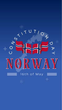 Norway National Day Instagram Story Preview