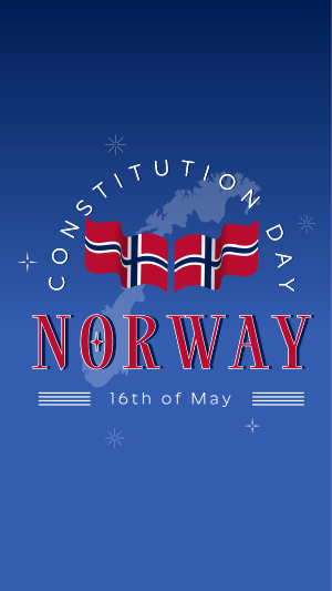 Norway National Day Instagram story Image Preview