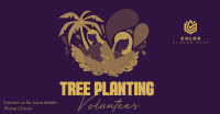 Minimalist Planting Volunteer Facebook ad Image Preview