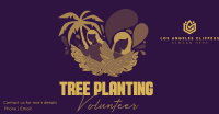 Minimalist Planting Volunteer Facebook ad Image Preview