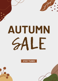 Autumn Sale Poster Design