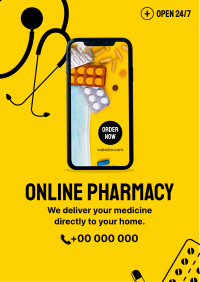 Online Medicine Flyer Design